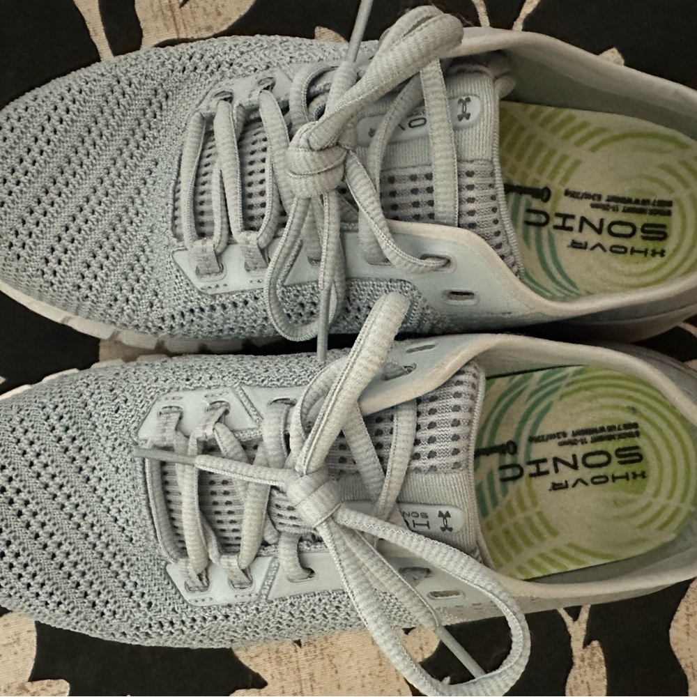 Under Armour Gray and Black Sneakers